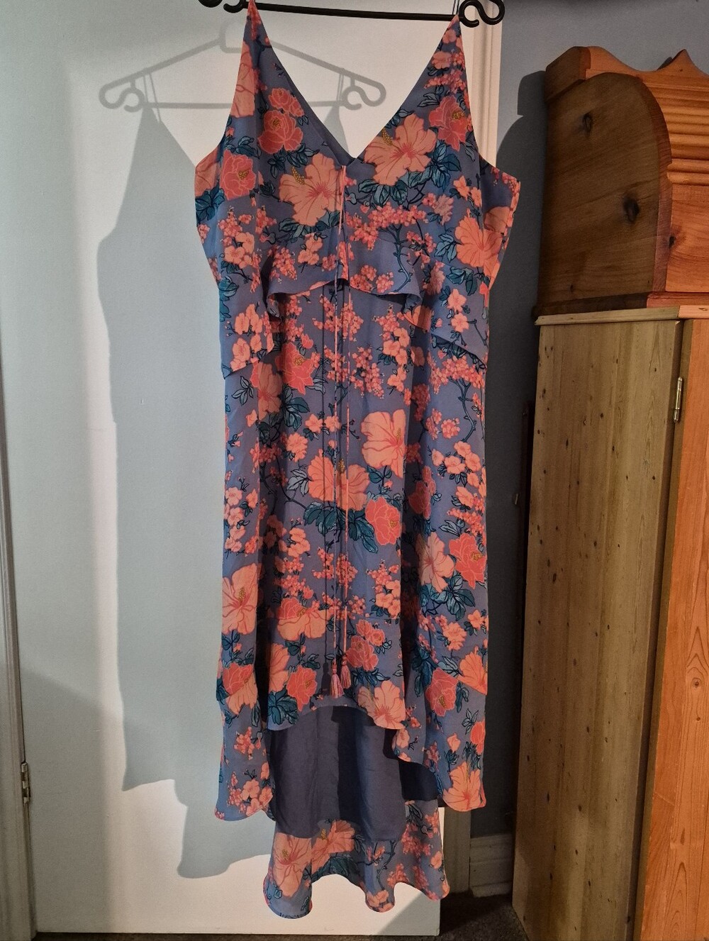Highline Collective Floral High-Low Dress Size XL
